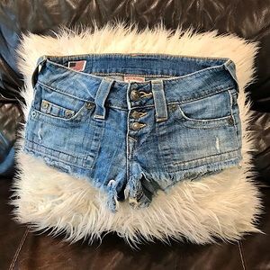 True Distressed Shorts!